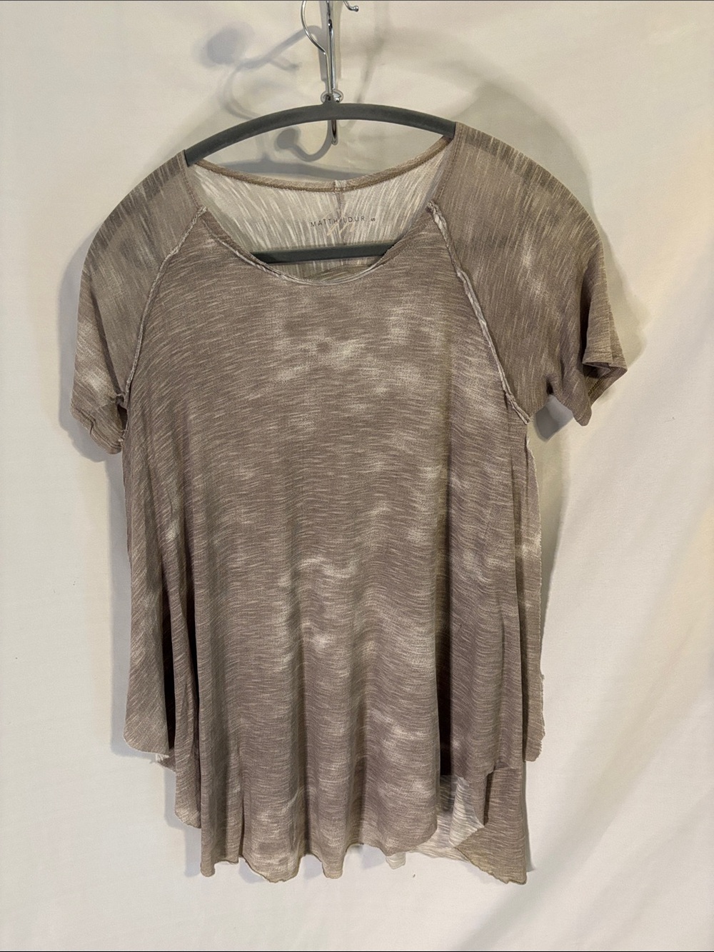 Matthildur asymmetrical T-Shirt Top Lagenlook